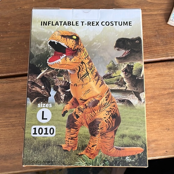 Other Brand New Inflatable Trex Costume Perfect Halloween Costume